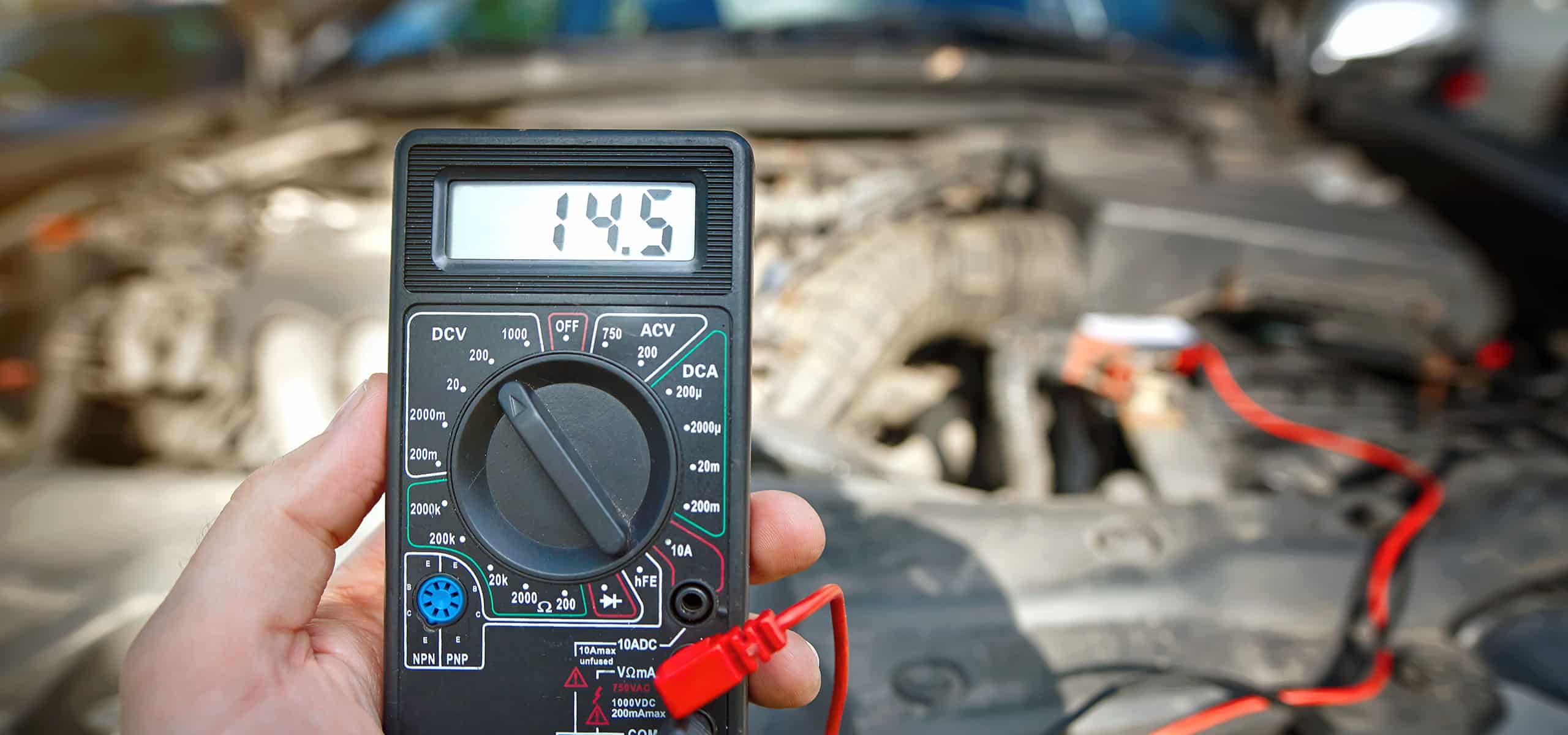Car Alternator Battery Test